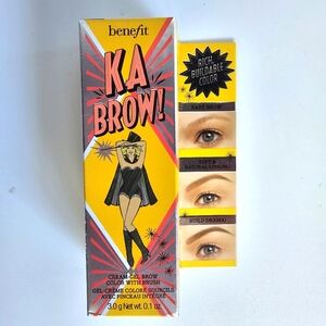 Benefit KA Brow Cream GEL Color With Brush 01 Light 0.1 Oz